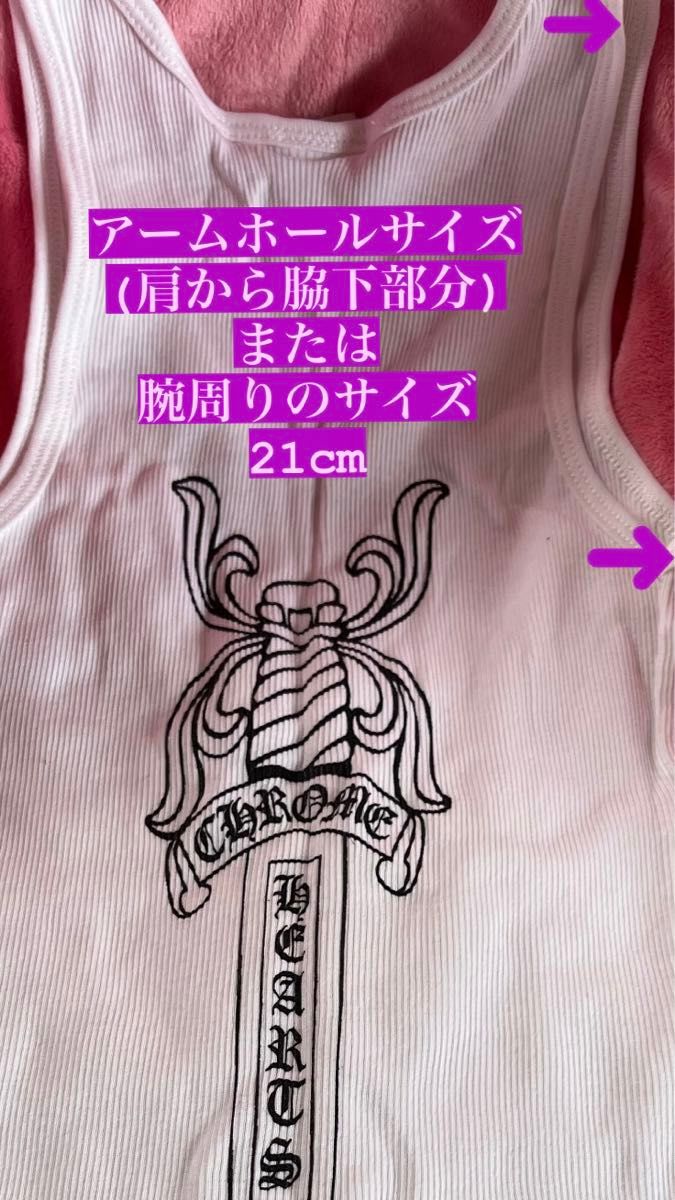 クロムハーツタンクトップ90s USA 旧タグ ヴィンテージ レア クロムハーツタンクトップ90s USA 旧タグ ヴィンテージ レア
