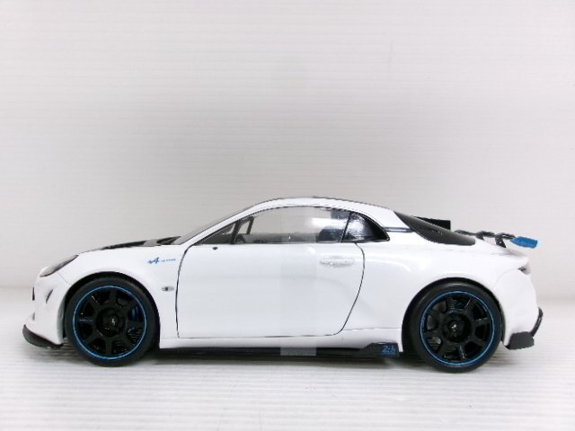  Solido 1/18 alpine A110 Radical ru* man 2023 белый (1144-693)