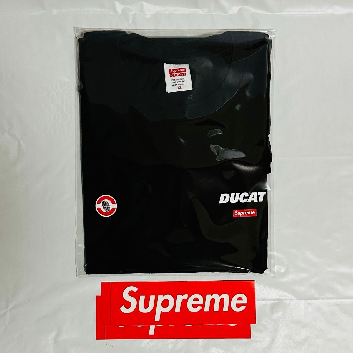 Supreme x Ducati Logos Tee Black XL シュプリーム ドゥカティ Supreme x Ducati Logos Tee Black XL シュプリーム ドゥカティ