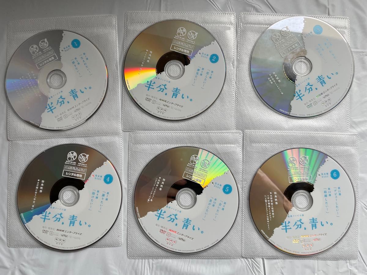 連続テレビ小説 半分 青い 完全版 DVD全巻セット 全13枚 連続テレビ小説 半分 青い 完全版 DVD全巻セット 全13枚