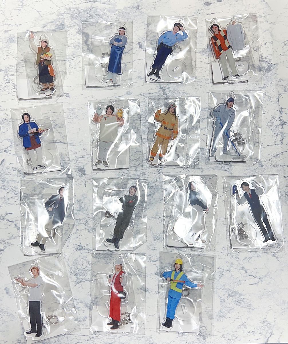 フルコンプ「ライラック」アクリルキーホルダー全15種類セット フルコンプ「ライラック」アクリルキーホルダー全15種類セット