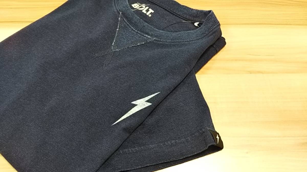 2022高い素材 Tシャツ】正規新品 denim Bolt【ブランド Lightning RHC取扱 ライトニングボルト【丸首 インディゴネイビー【Mサイズ】 デニムTee】藍色 文字、ロゴ 2022高い素材 Tシャツ】正規新品 denim Bolt【ブランド Lightning RHC取扱 ライトニングボルト【丸首 インディゴネイビー【Mサイズ】 デニムTee】藍色 文字、ロゴ