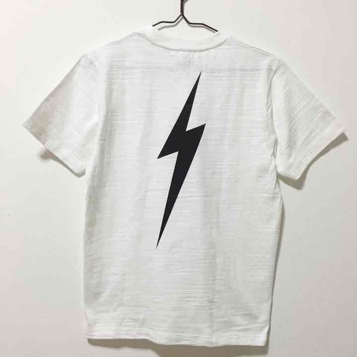 RHC取扱 Lightning Bolt【ブランド 稲妻 ロゴTシャツ】正規新品 ライトニングボルト【丸首 イナズマ ロゴTee】白色 ホワイト【Mサイズ】_画像1