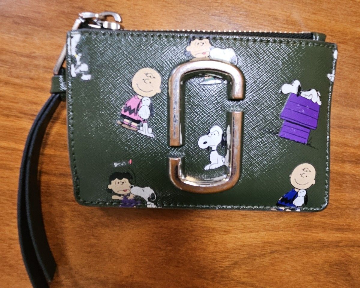 MARC JACOBS マークジェイコブス カードケース パスケース スヌーピー MARC JACOBS/マーク ジェイコブス×PEANUTS スヌーピーザ