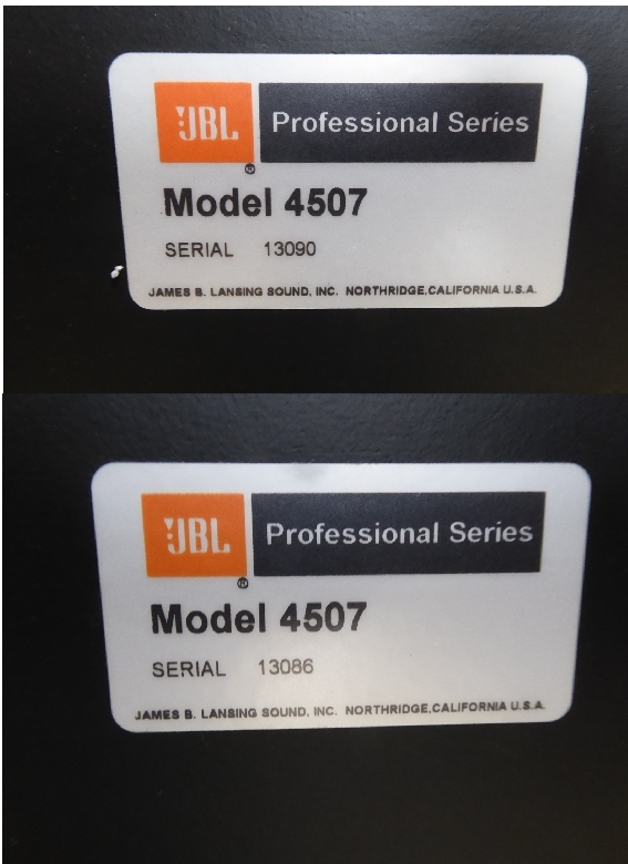 Yahoo!オークション - JBL 4507エンクロージャー(ペア Yahoo!オークション - JBL 4507エンクロージャー(ペア