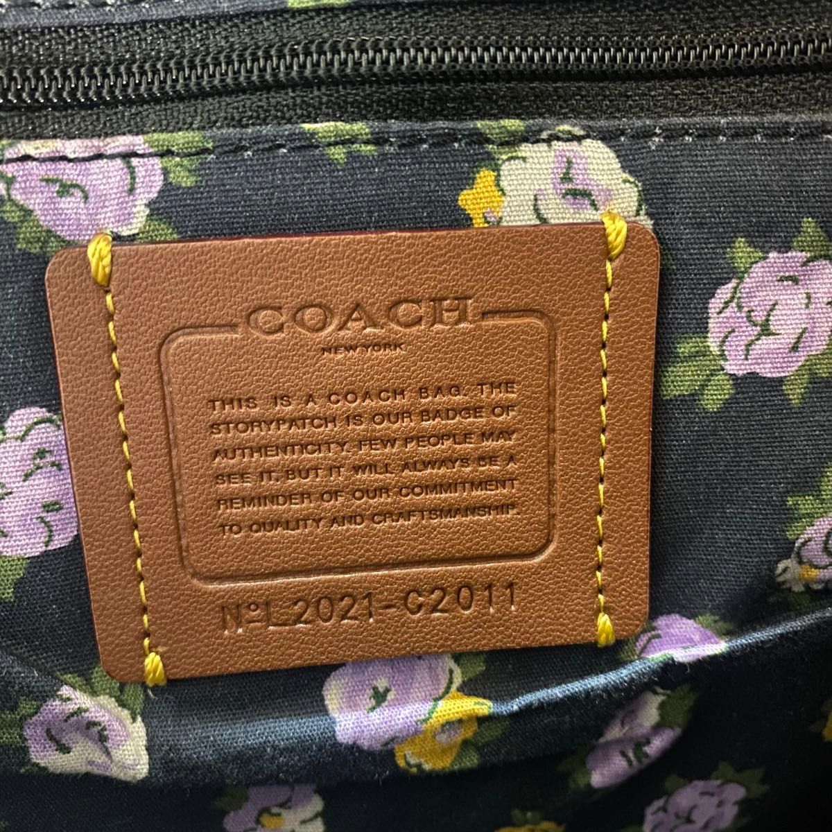希少 コーチ COACH リュック バックパック C2011 A4収納 大容量 希少 コーチ COACH リュック バックパック C2011 A4収納 大容量