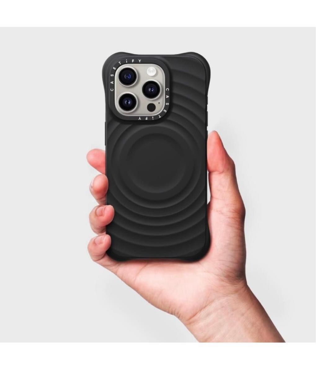CASETiFY ウェーブ シリコン iPhone 15 Pro Max ケース CASETiFY ウェーブ シリコン iPhone 15 Pro Max ケース
