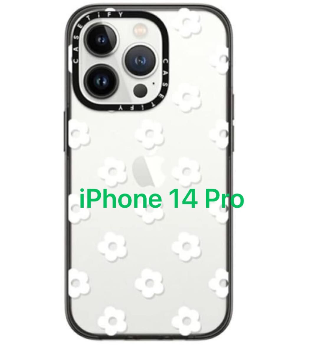 CASETiFY コンパクト iPhone 14 Pro ケース - Ditsy Daisies CASETiFY コンパクト iPhone 14 Pro ケース - Ditsy Daisies