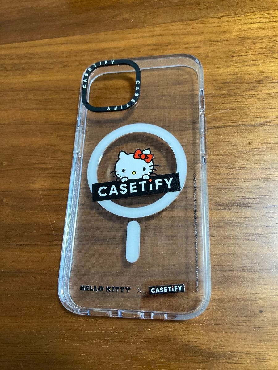 CASETiFY MagSafe対応 iPhone 14 ケース Hello Kitty Box Logo CASETiFY MagSafe対応 iPhone 14 ケース Hello Kitty Box Logo