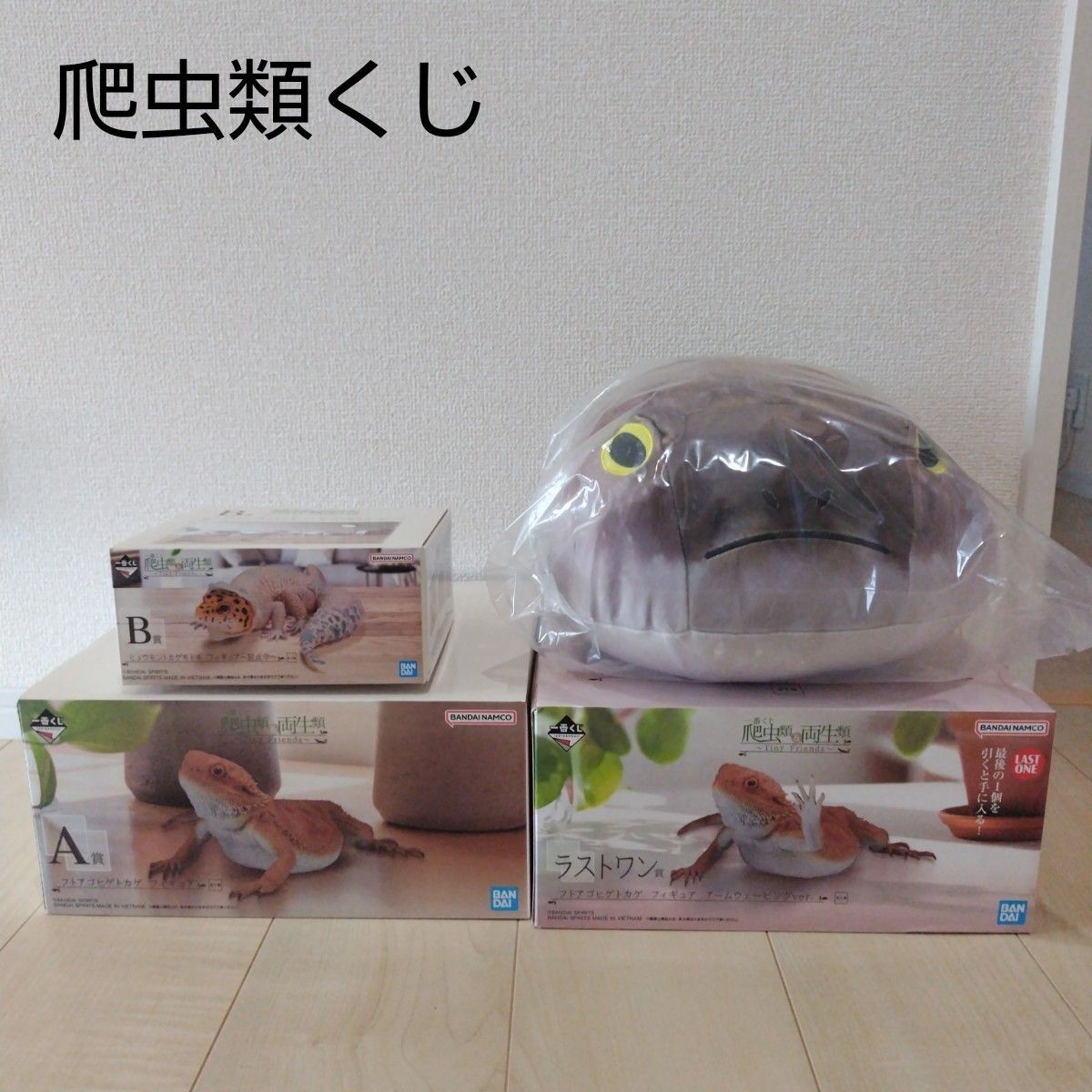 一番くじ 爬虫類くじ 爬虫類&両生類 Tiny Friends A賞 B賞 C賞 一番くじ 爬虫類くじ 爬虫類&両生類 Tiny Friends A賞 B賞 C賞
