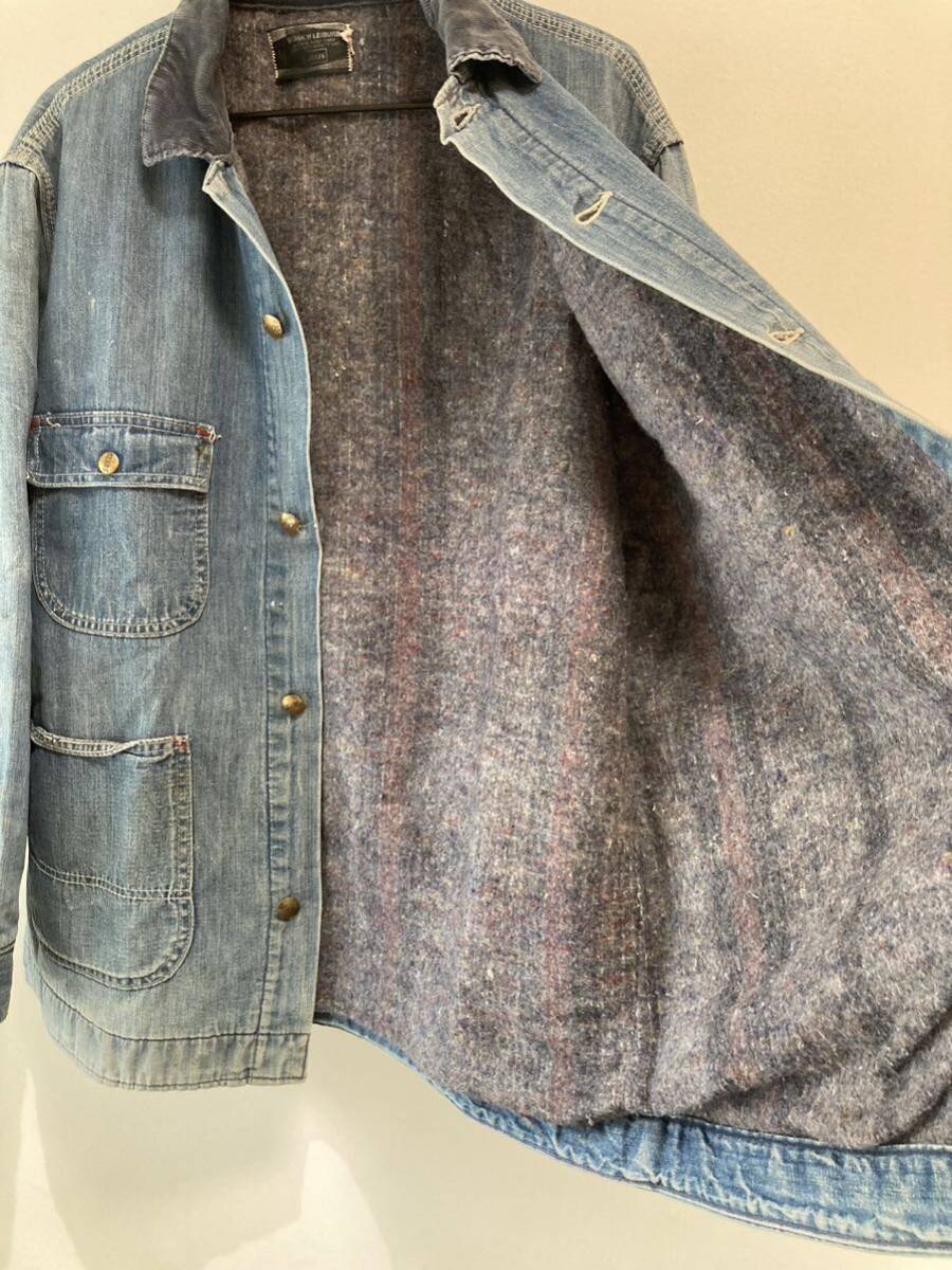 60'sビンテージSEARSシアーズブランケットカバーオール/デニム 60'sビンテージSEARSシアーズブランケットカバーオール/デニム