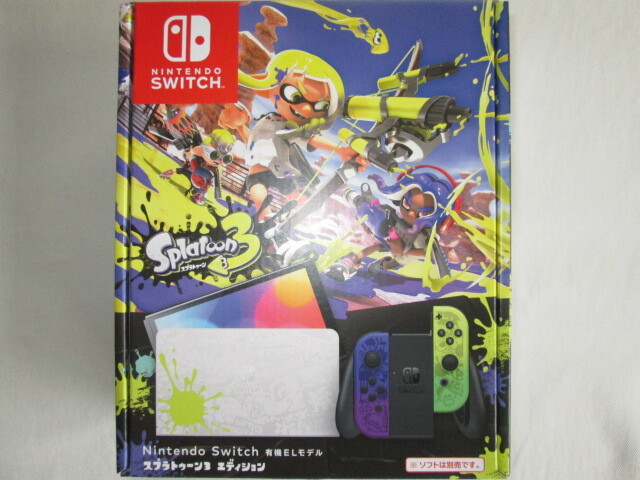 新品 Nintendo Switch 有機ELモデル スプラトゥーン3 新品 Nintendo Switch 有機ELモデル スプラトゥーン3