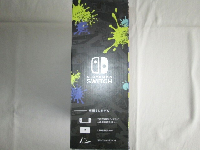 新品 Nintendo Switch 有機ELモデル スプラトゥーン3 新品 Nintendo Switch 有機ELモデル スプラトゥーン3