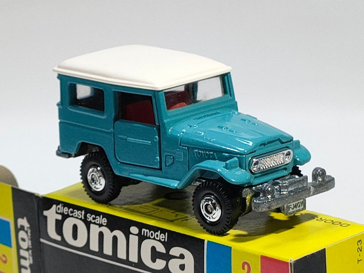黒箱トミカ 2 トヨタランドクルーザー 美品 日本製 デッド 黒箱トミカ 2 トヨタランドクルーザー 美品 日本製 デッド