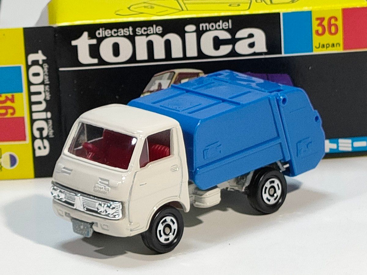 黒箱トミカ 36 いすゞエルフ清掃車 美品 日本製 デッドストック 黒箱トミカ 36 いすゞエルフ清掃車 美品 日本製 デッドストック