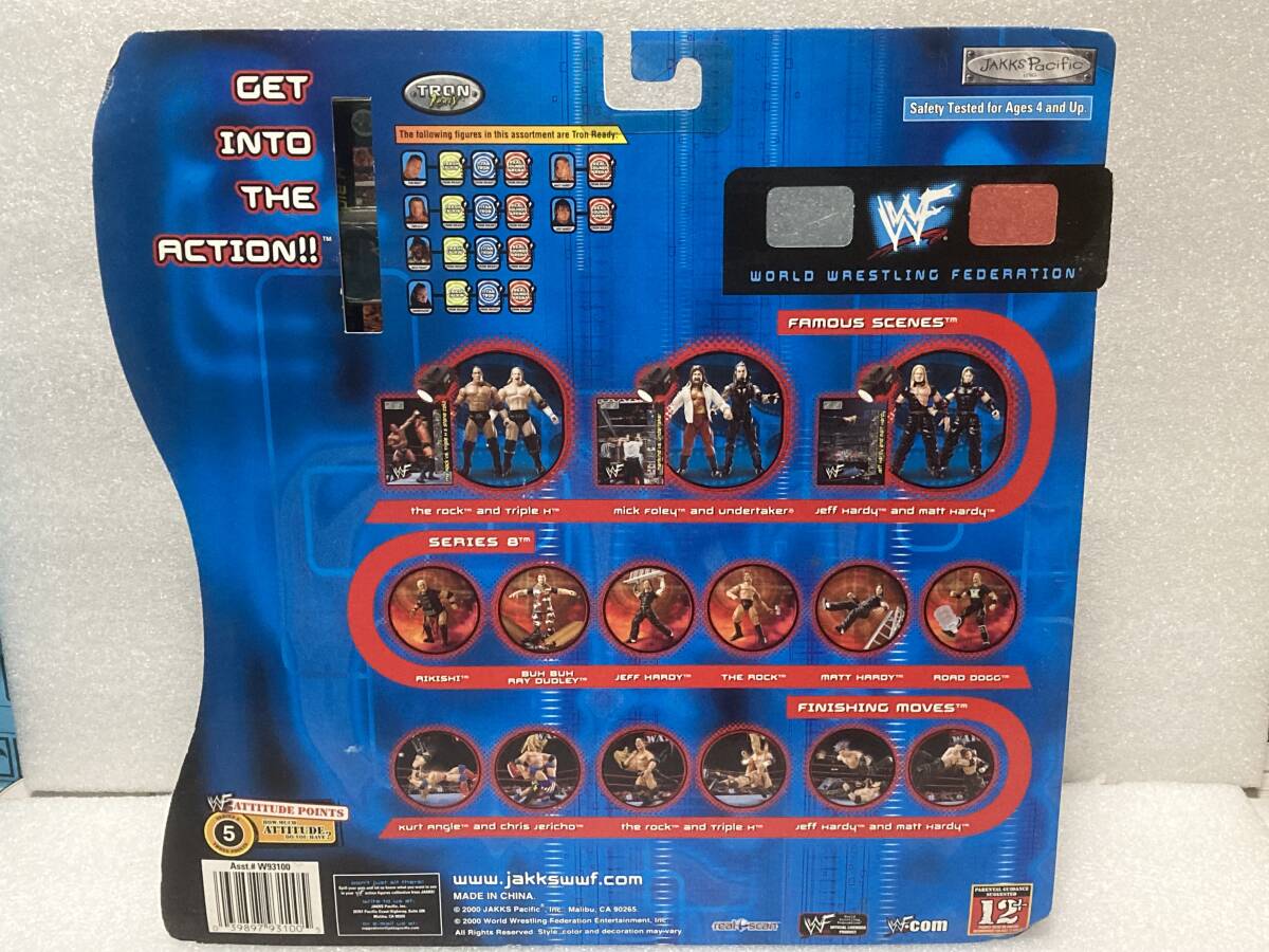 WWF プロレス フィギュア トリプルH&ザ ロック HHH The Rock 2 WWF プロレス フィギュア トリプルH&ザ ロック HHH The Rock 2