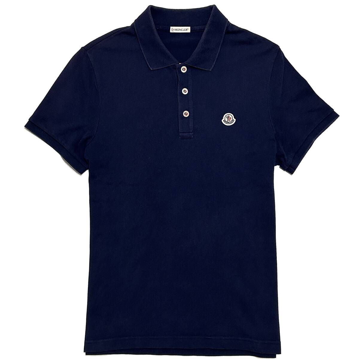 正規品 MONCLER MAGLIA POLO MANICA CORTA ネイビー M 正規品 MONCLER MAGLIA POLO MANICA CORTA ネイビー M