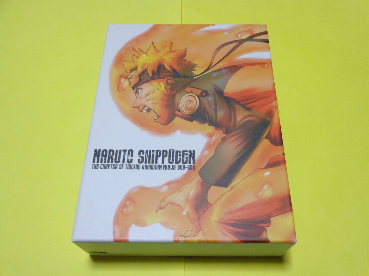 セル版　DVD/NARUTO ナルト 疾風伝 守護忍十二士の章　全4巻セット　描き下ろしDVD-BOX　オリジナルステッカー　付き