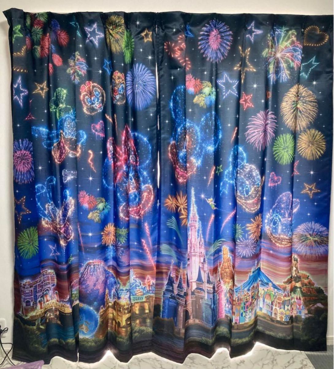 ディズニー 夜空 花火 カーテン ディズニーランド ディズニー ディズニー 夜空 花火 カーテン ディズニーランド ディズニー