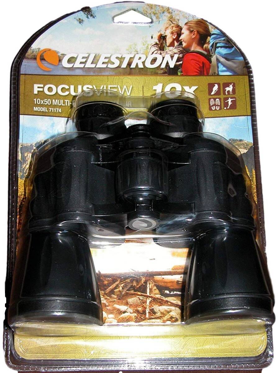 【中古】Celestron FOCUSVIEW Binoculars Model 71174 by Celestron