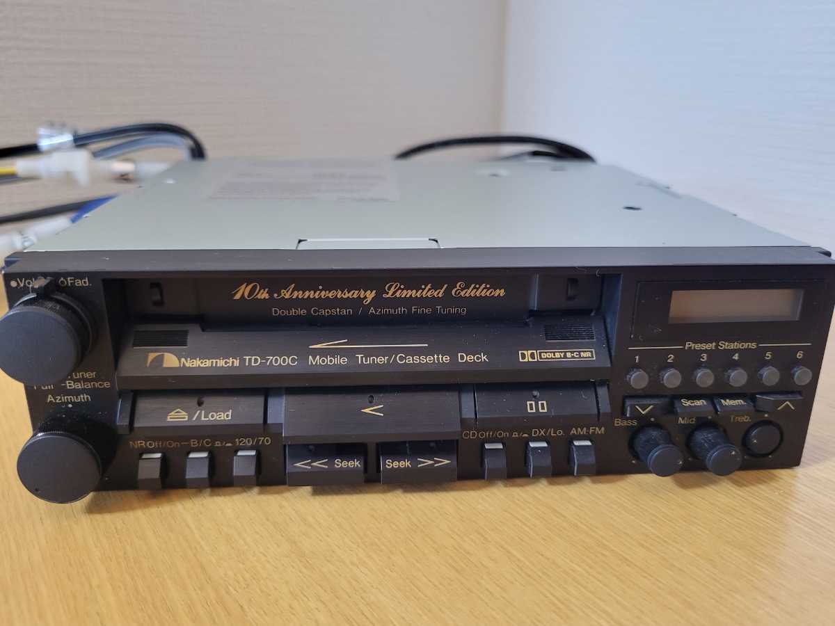 Yahoo!オークション - 【動作品】 Nakamichi TD-700C Limited Yahoo!オークション - 【動作品】 Nakamichi TD-700C Limited