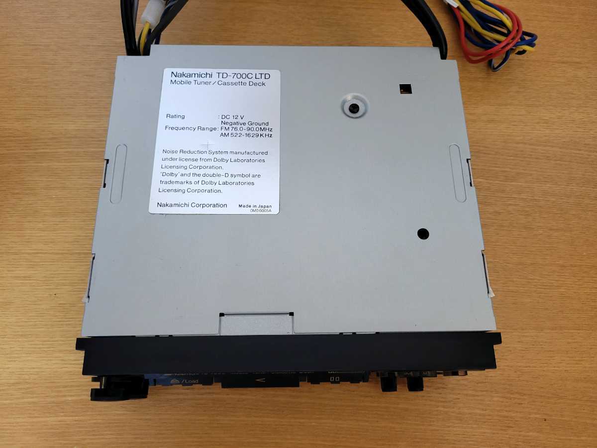 Yahoo!オークション - 【動作品】 Nakamichi TD-700C Limited Yahoo!オークション - 【動作品】 Nakamichi TD-700C Limited