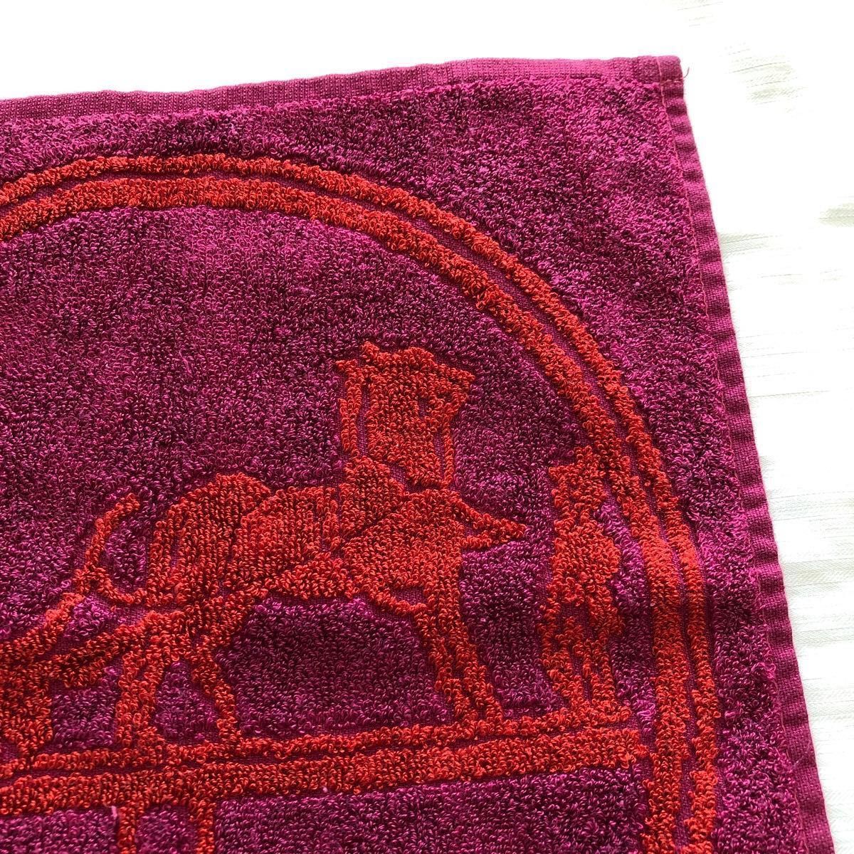 HERMES シルク&コットン ハンドタオル エルメス タオルハンカチ HERMES シルク&コットン ハンドタオル エルメス タオルハンカチ