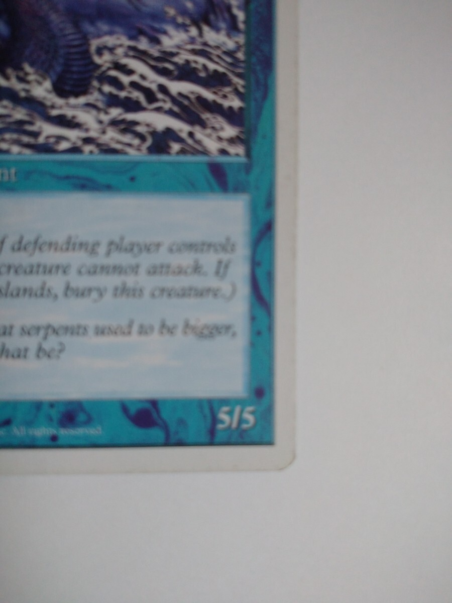 MTG マジック:ザ・ギャザリング 英語版カード 1点 SEA SERPENT MTG マジック:ザ・ギャザリング 英語版カード 1点 SEA SERPENT