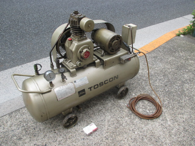 u198☆東芝 トスコン 三相200V0.75kw50hz(1馬力)動作 u198☆東芝 トスコン 三相200V0.75kw50hz(1馬力)動作