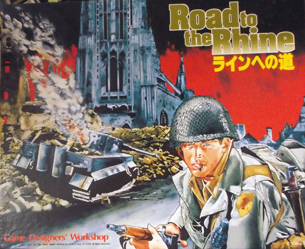 HJ/GDW/ラインへの道/日本語版/駒未切断/中古品