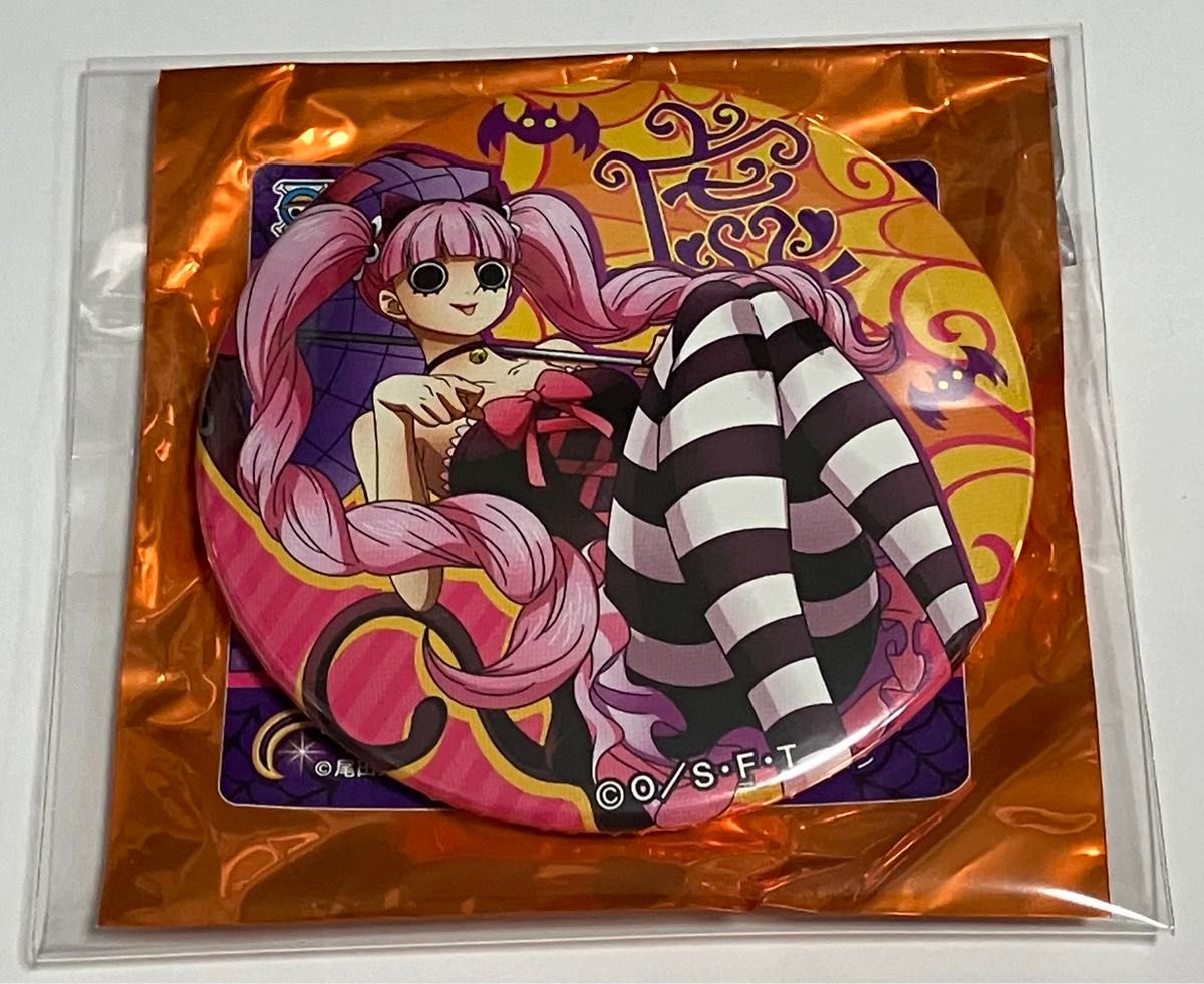 ワンピース ペローナ ホロホロゴースト 麦わらストア 限定 輩 レア 缶バッジ 未使用/ワンピース ONE PIECE 輩 缶バッジ/麦わらストア