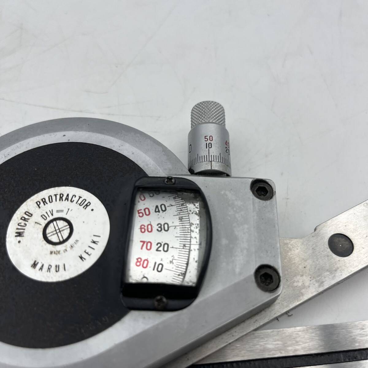 MARUI KEIKI 丸井計器 MP-101 MICRO PROTRACTOR マイクロプロ MARUI KEIKI 丸井計器 MP-101 MICRO PROTRACTOR マイクロプロ