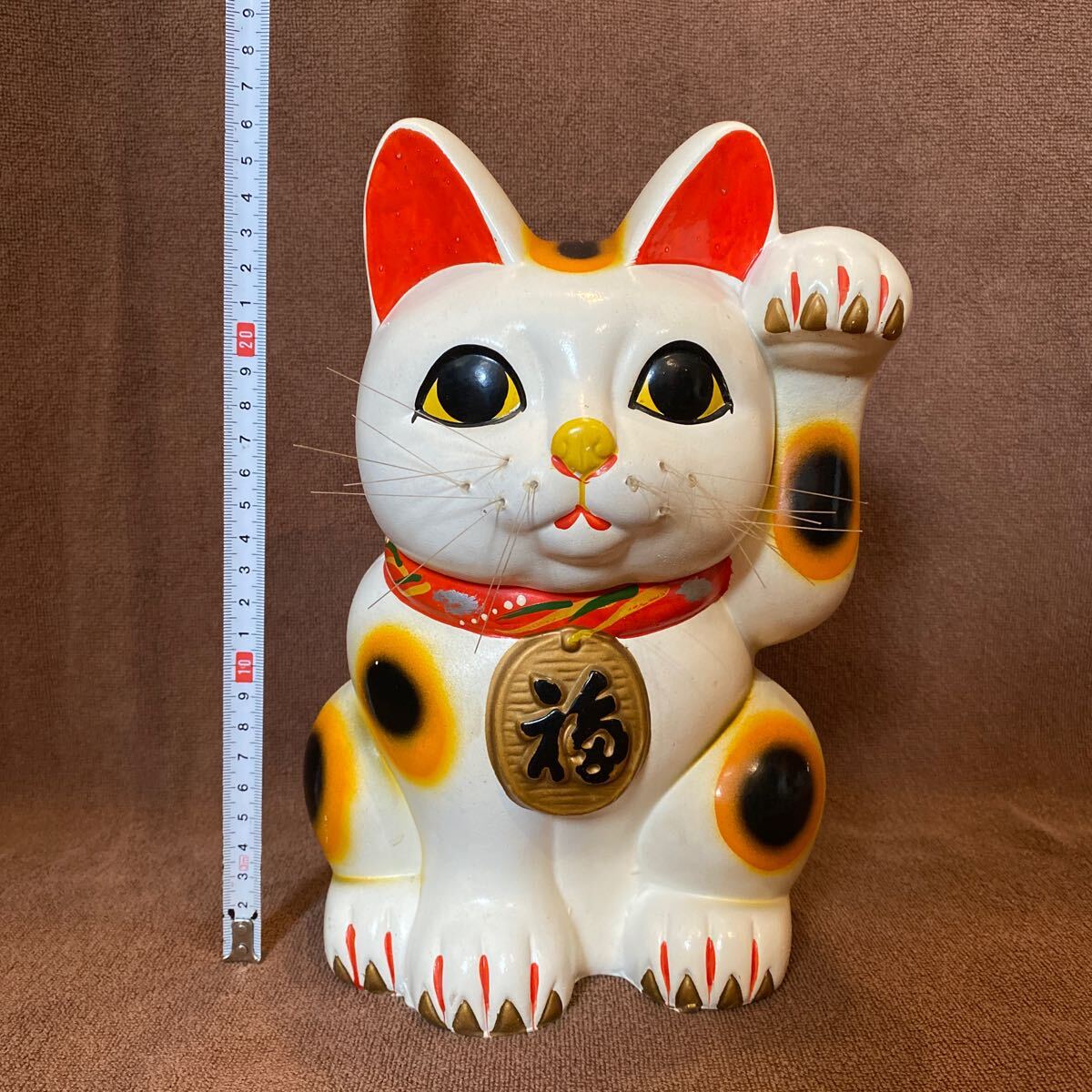 Yahoo!オークション - 招き猫 貯金箱 置物 縁起物 開運 昭和 Yahoo!オークション - 招き猫 貯金箱 置物 縁起物 開運 昭和