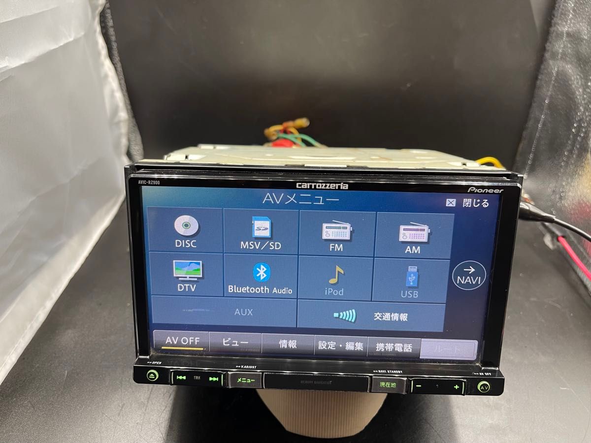 Pioneer carrozzeria AVIC-RZ900-R メモリーナビ Bluetooth CD/DVD/SD/iPod Pioneer carrozzeria AVIC-RZ900-R メモリーナビ Bluetooth CD/DVD/SD/iPod
