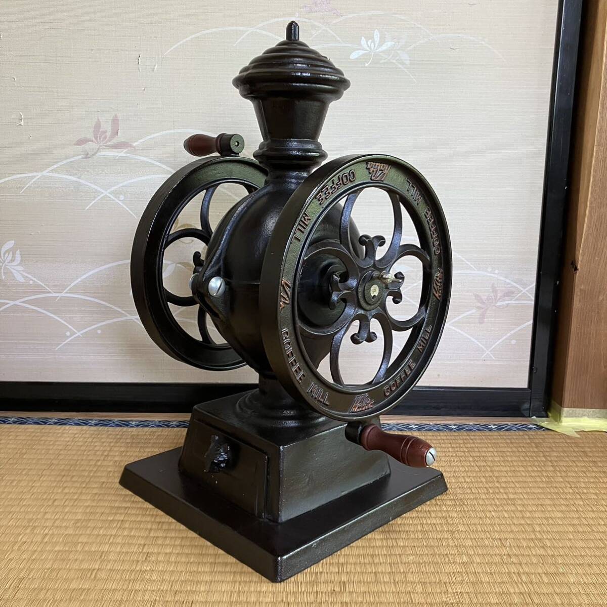 美品 カリタ 大型 コーヒーミル 熊 kalita 検索 グラインド 美品 カリタ 大型 コーヒーミル 熊 kalita 検索 グラインド