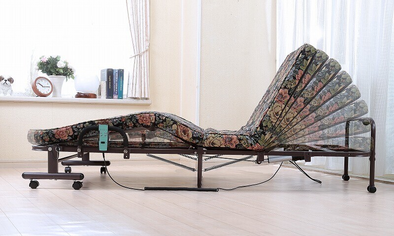 YMZ SB KB 電動ベッド 花柄 折りたたみ リクライニング ベッド YMZ SB KB 電動ベッド 花柄 折りたたみ リクライニング ベッド