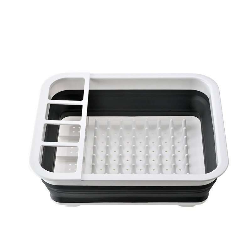 LRM2070* осушитель корзина складной посуда мытье осушитель подставка кухня место хранения держатель силикон посуда . тарелка полки 