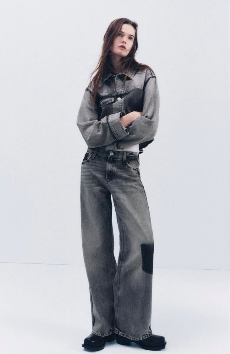ZARA TRF RELAXED FIT ミッドライズ デニムパンツ|Yahoo!フリマ ZARA TRF RELAXED FIT ミッドライズ デニムパンツ|Yahoo!フリマ
