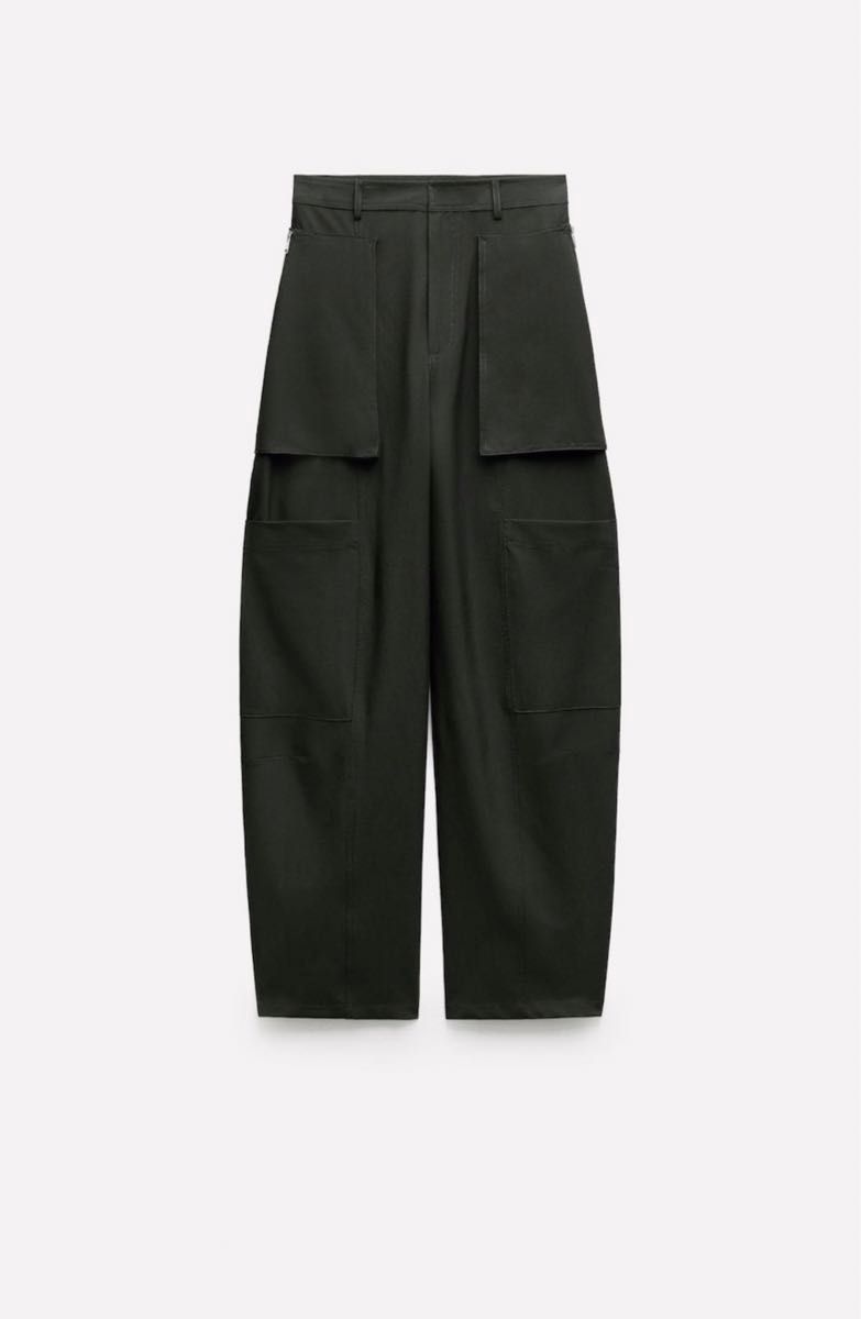 ZARA ZW COLLECTION ジッパー カーゴパンツ｜Yahoo!フリマ（旧