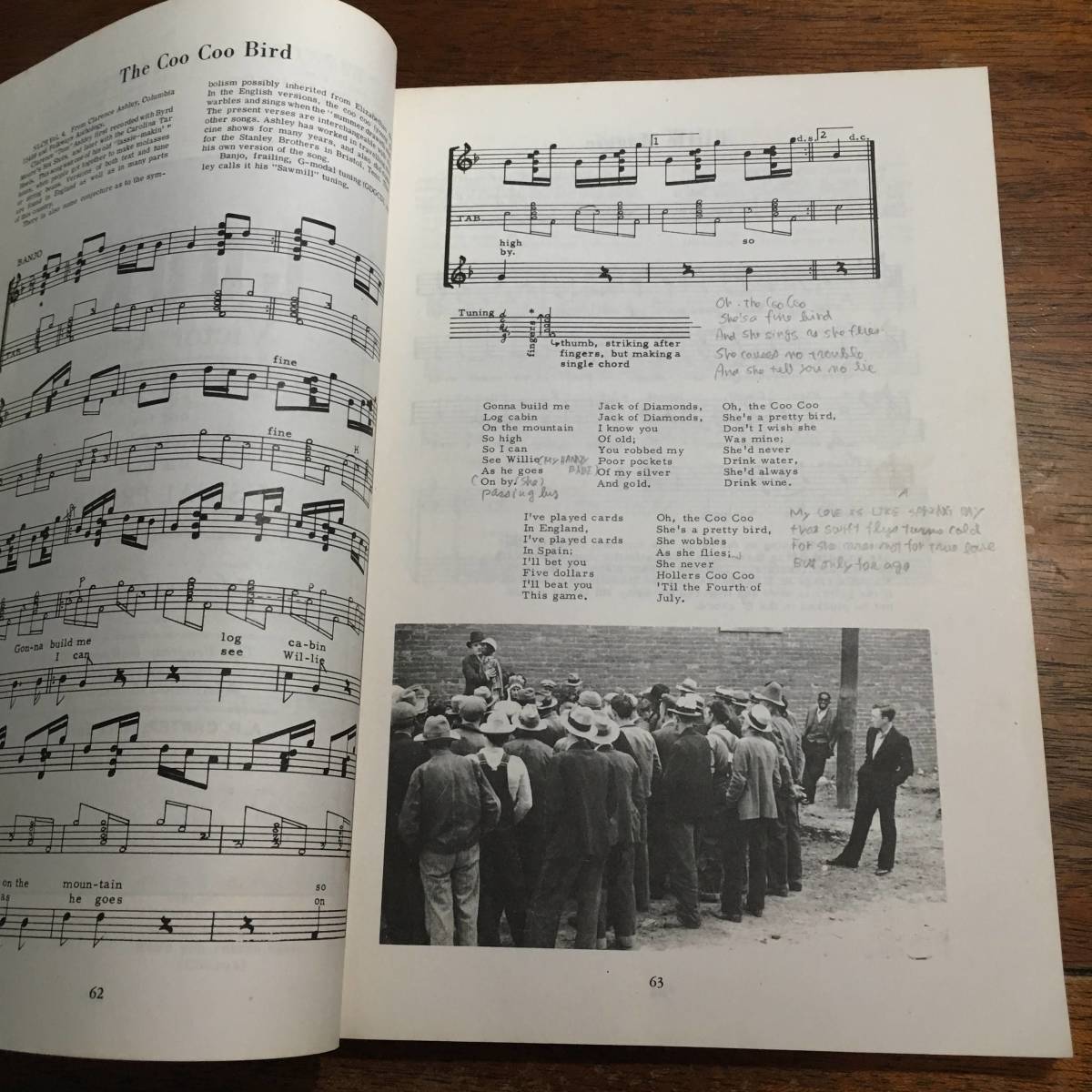 楽譜 The New Lost City Ramblers Song Book / John Cohen Mike Seeger Hally Wood / 1964年 Oak Publications / folkways_画像8