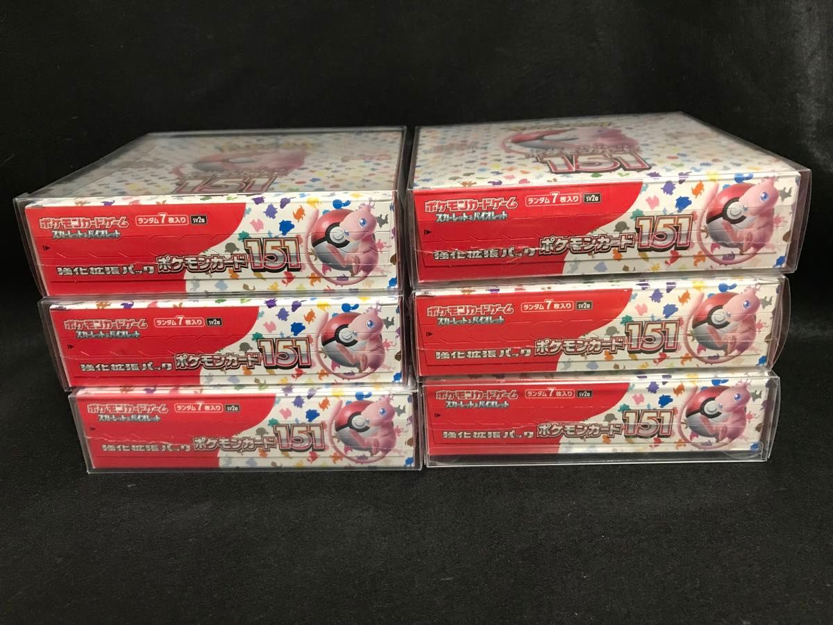 ポケモンカード 151 BOX シュリンク付き 6BOX イチゴーイチ｜Yahoo 