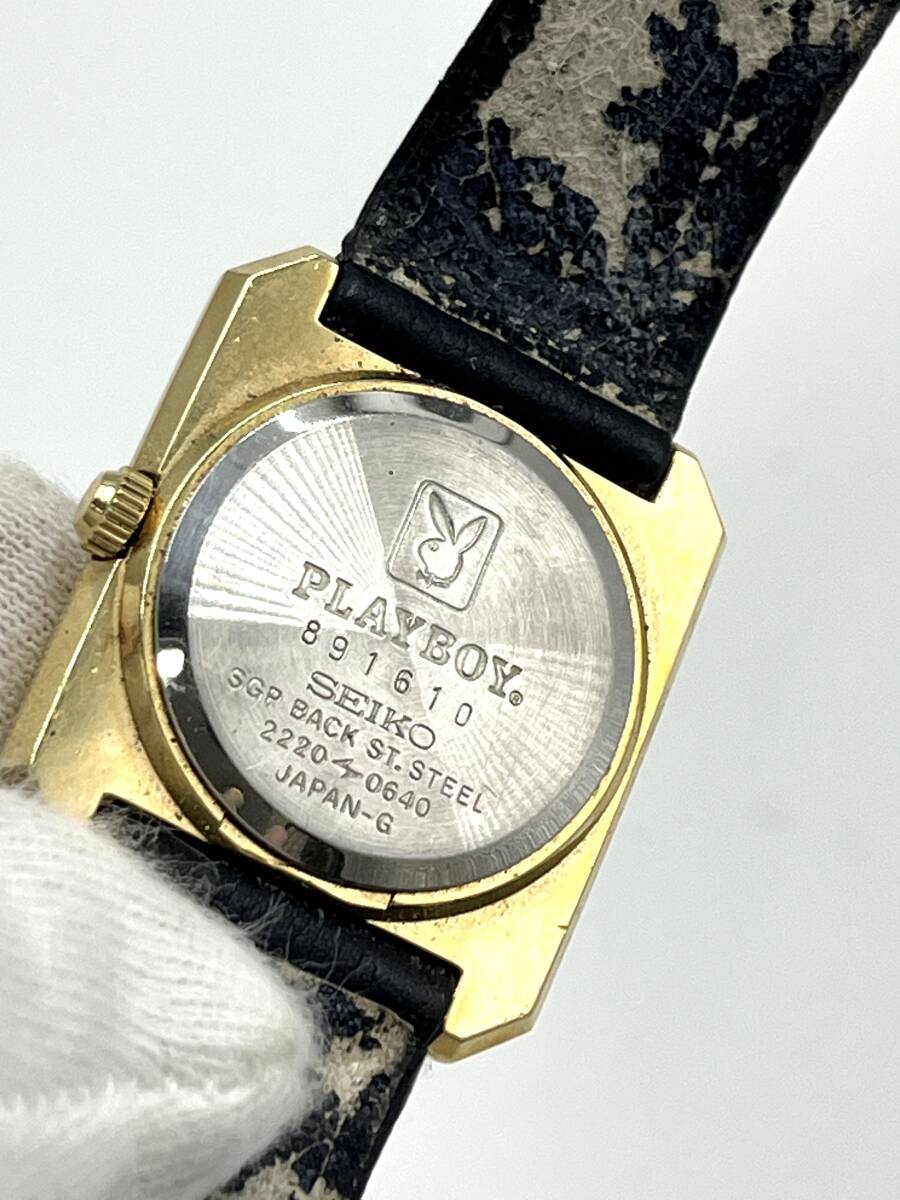 稼働◯】SEIKO セイコー PLAYBOY プレイボーイ 手巻き 腕時計 稼働◯】SEIKO セイコー PLAYBOY プレイボーイ 手巻き 腕時計