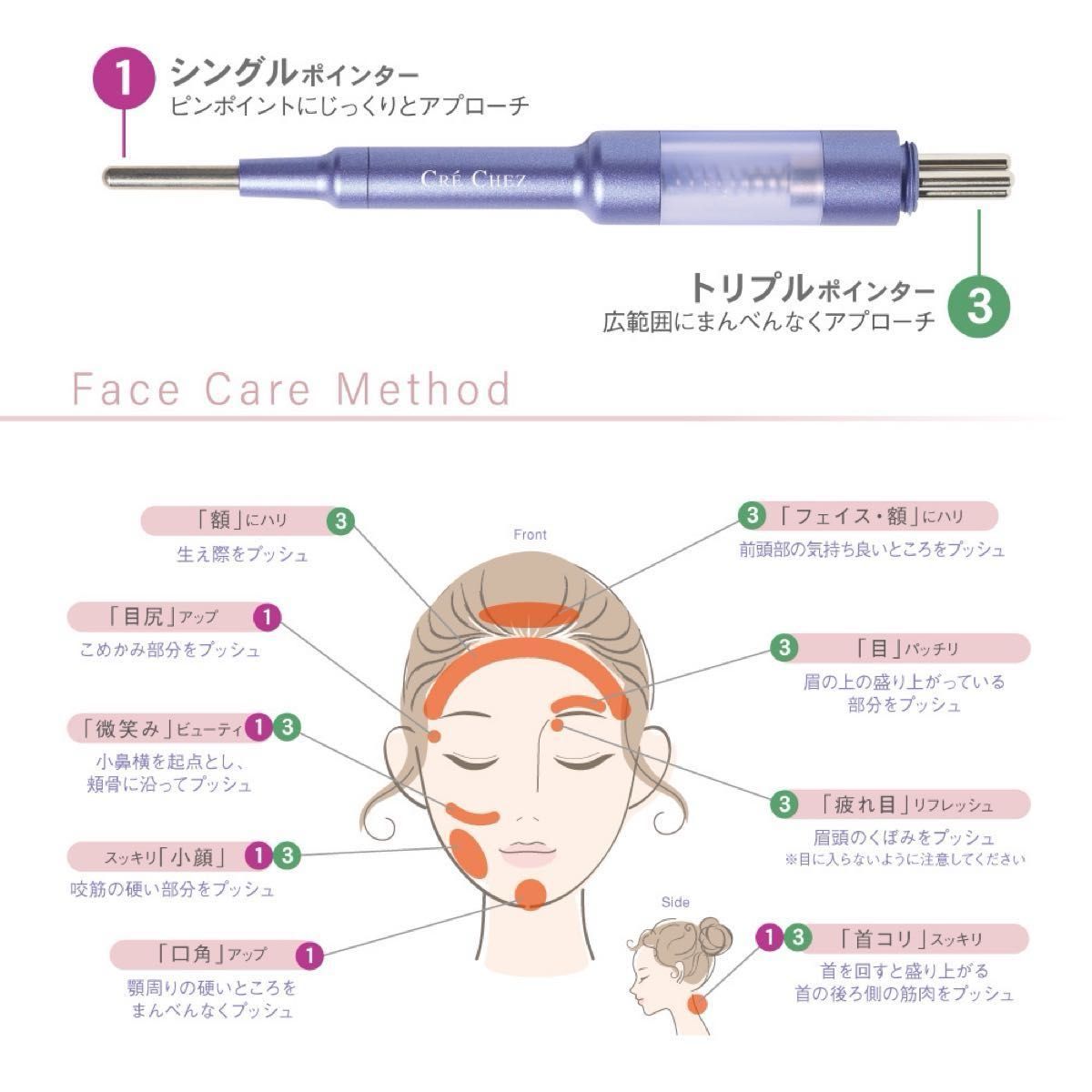 コアフィット フェイスポインター ペン型美顔器 COREFIT Face コアフィット フェイスポインター ペン型美顔器 COREFIT Face