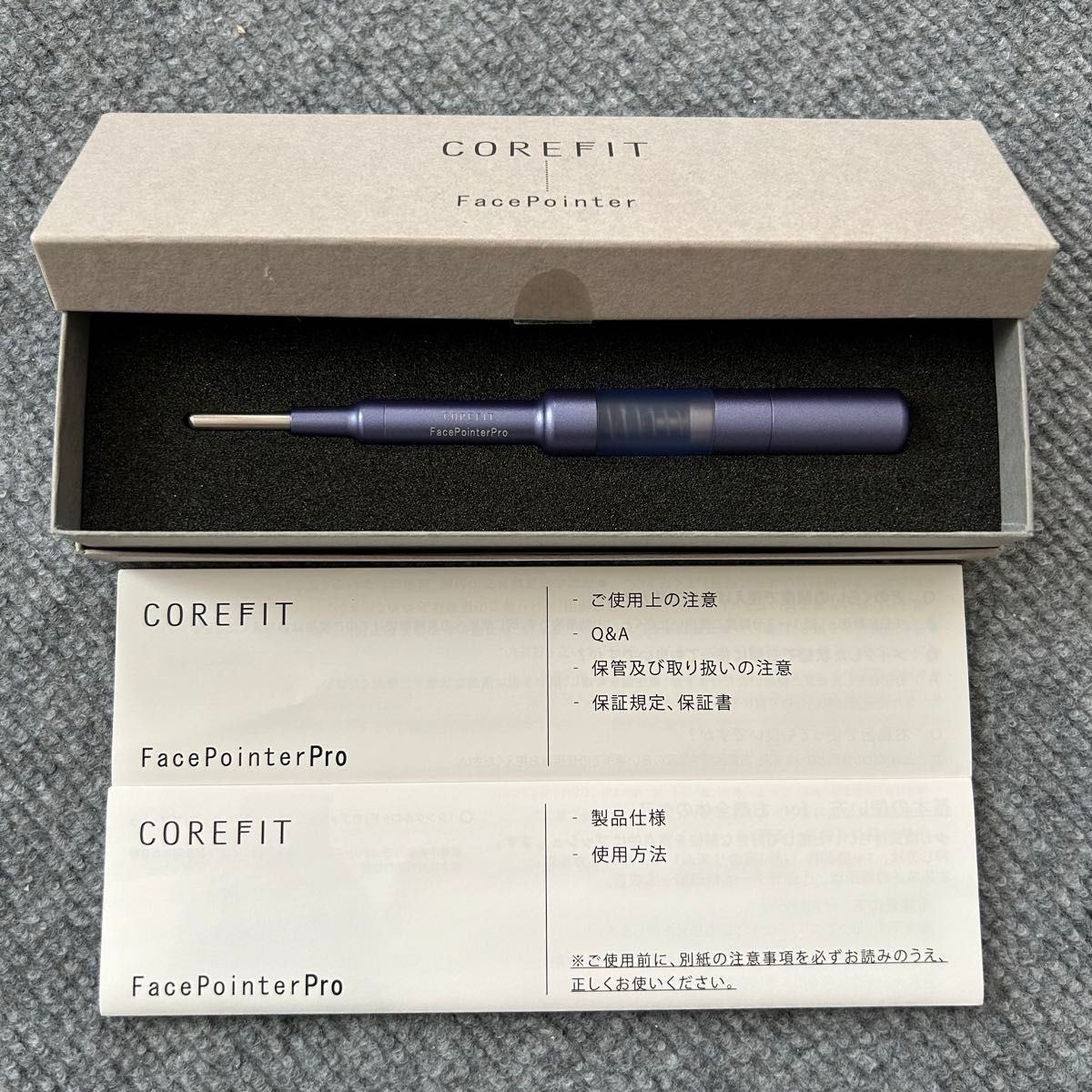 コアフィット フェイスポインター プロ ペン型美顔器 COREFIT コアフィット フェイスポインター プロ ペン型美顔器 COREFIT