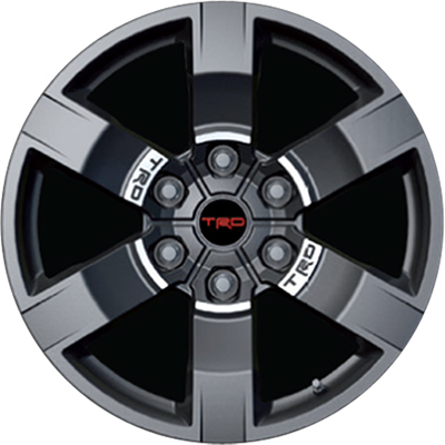  new model Hilux TRD mat black 17 -inch 8J+25 Thai TRD Asia regular goods aluminium wheel 4 pcs set immediate payment domestic stock TOYOTA HILUX GUN125