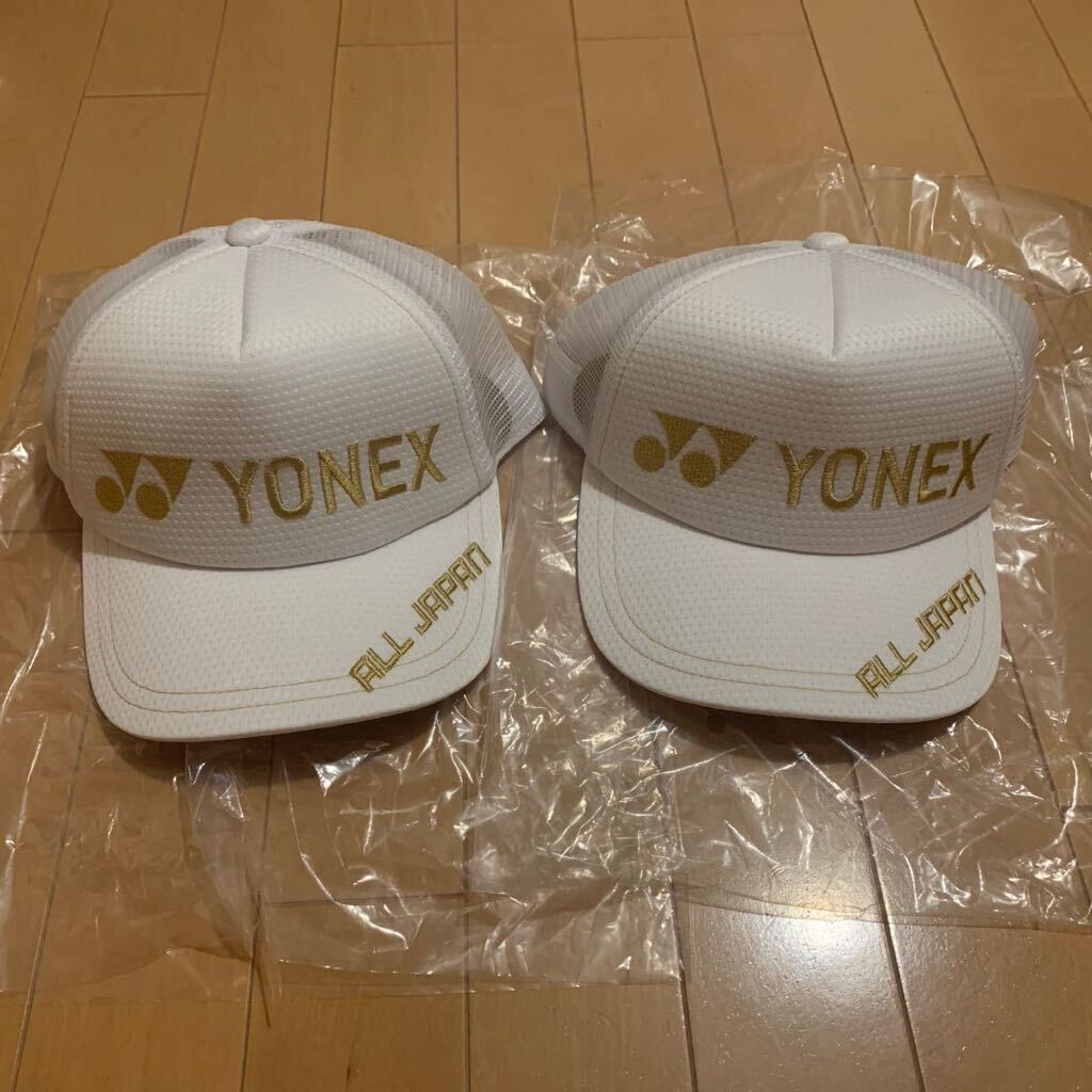 YONEX ヨネックス キャップ 帽子 2024 全国大会 インハイ 新品未 YONEX ヨネックス キャップ 帽子 2024 全国大会 インハイ 新品未