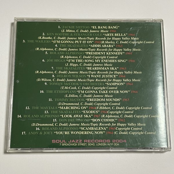 CD Studio One Ska Soul Jazz Records SJR CD85 スタジオ ワン CD Studio One Ska Soul Jazz Records SJR CD85 スタジオ ワン