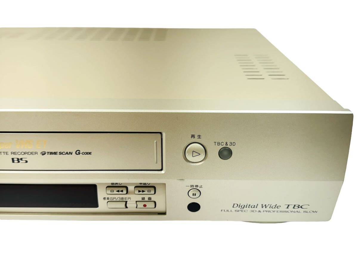 TBC&3D搭載】Victor HR-VX100 S-VHS 片付けれ ビデオデッキ TBC&3D搭載】Victor HR-VX100 S-VHS 片付けれ ビデオデッキ