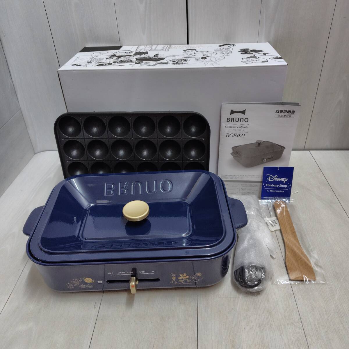 未使用 ディズニー デザイン BRUNO コンパクト ホットプレート 未使用 ディズニー デザイン BRUNO コンパクト ホットプレート