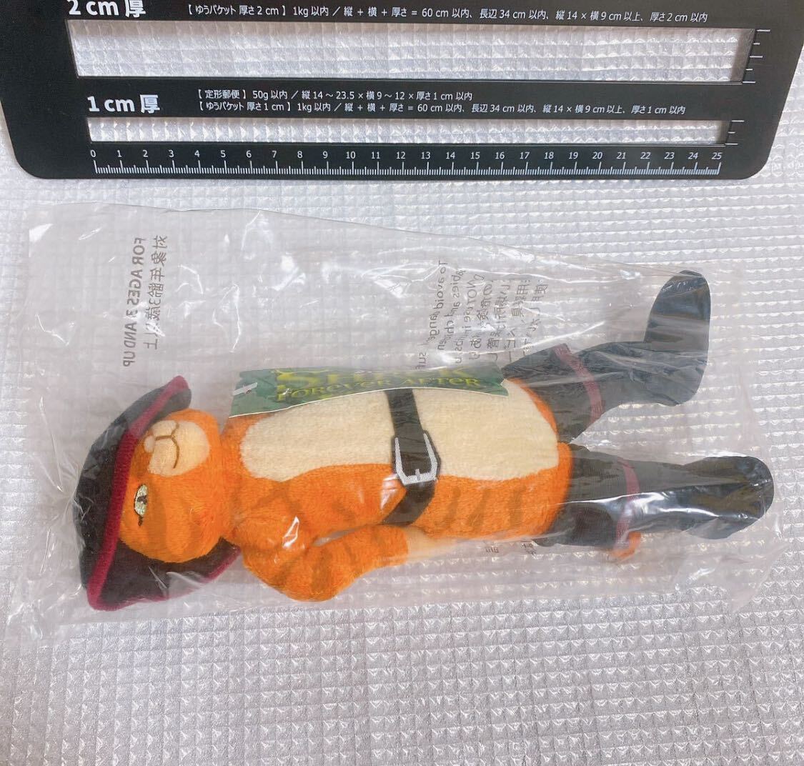 【日本未発売】長くつをはいたネコ シュレック プス ぬいぐるみ 長靴をはいた猫 長ぐつをはいたネコ ぬいぐるみ プス シュレック